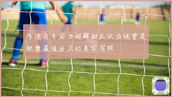 韦德当年实力超群甜瓜认为他曾是联盟最佳分卫的真实写照